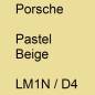 Preview: Porsche, Pastel Beige, LM1N / D4.